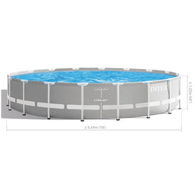 PISCINE PRISM FRAME INTEX RONDE - 0