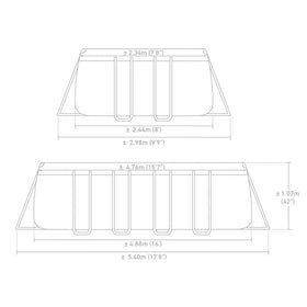PISCINE PRISM FRAME INTEX RECTANGULAIRE - 0