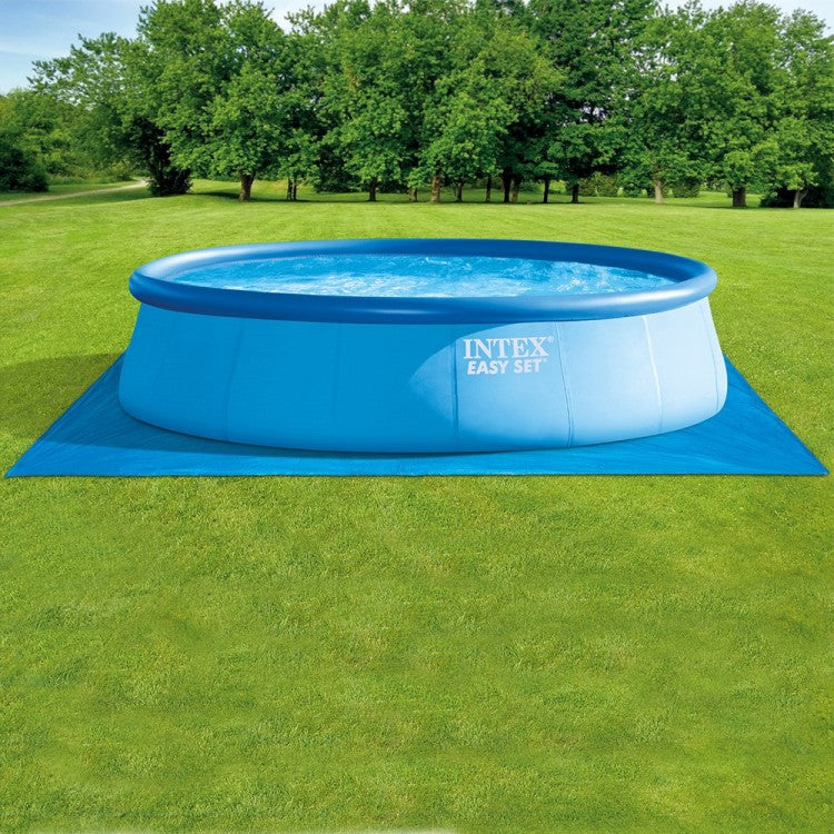 TAPIS DE SOL CARRE POUR PISCINE HORS SOL