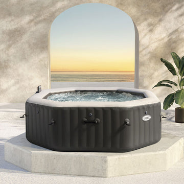 PURE SPA CARBONE JETS + BULLES INTEX - 0