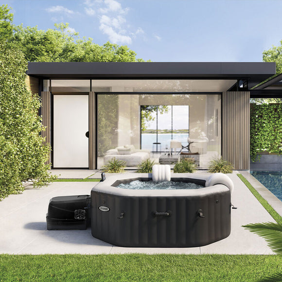 PURE SPA CARBONE JETS + BULLES INTEX