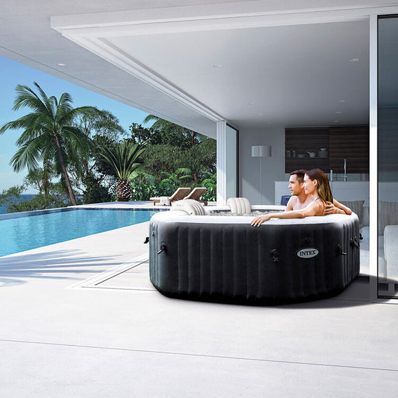PURE SPA CARBONE JETS + BULLES INTEX