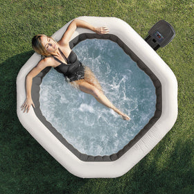 PURE SPA CARBONE JETS + BULLES INTEX - 0