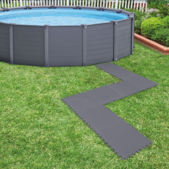 DALLES DE PROTECTION MOUSSE GRIS