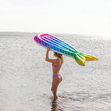 MATELAS SIRENE MULTICOULEUR - 0