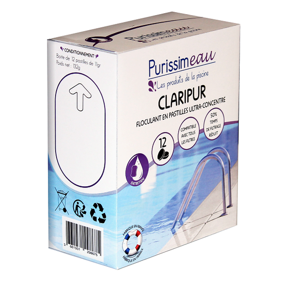 CLARIPUR FLOCULANT POUR FILTRES