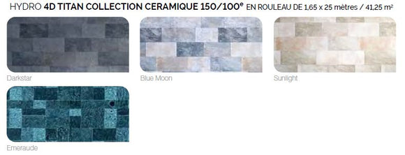 PVC ARMÉ HYDRO 4D TITAN 150/100 COLLECTION CÉRAMIQUE