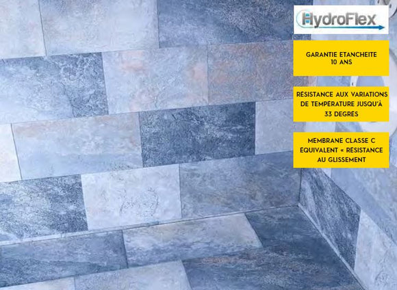 PVC ARMÉ HYDRO 4D TITAN 150/100 COLLECTION CÉRAMIQUE