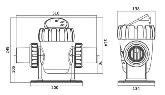ELECTROLYSEUR AU SEL BERING INLYNE 30m³