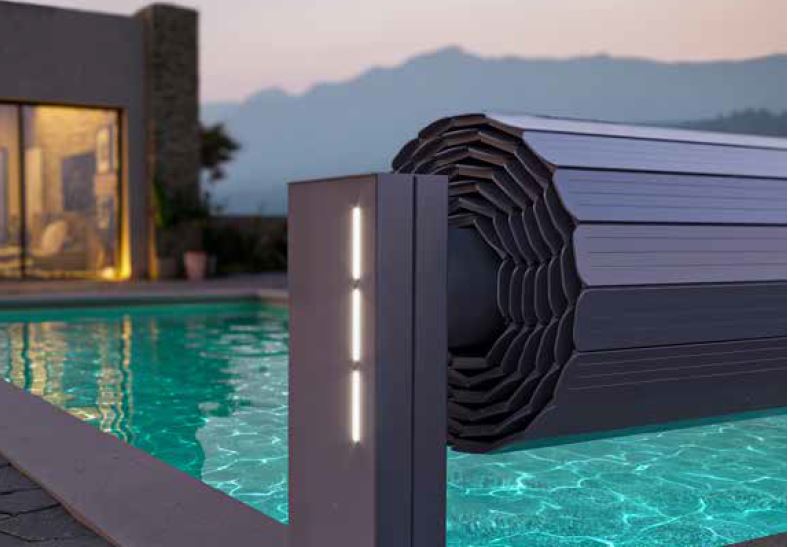 VOLET BATTERIE "EASY XL GREEN" WOOD