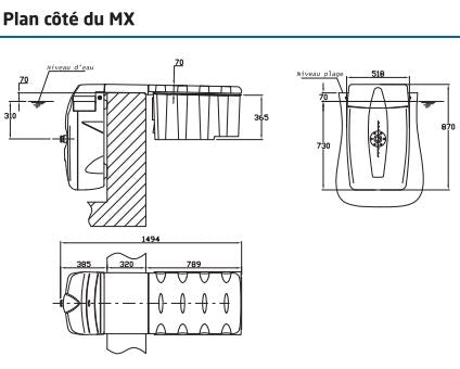 BLOC FILTRANT MX18