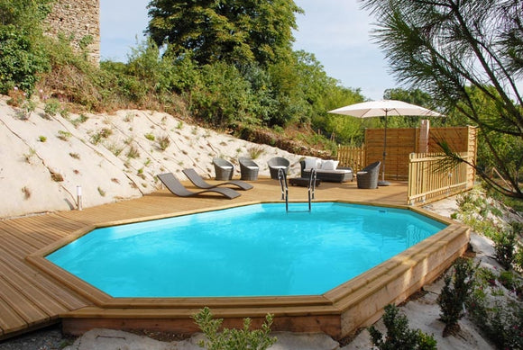 PISCINE BOIS OCTOGONALE VERMELA GRÉ