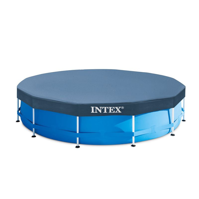 Bâche Ovale Pour Piscine Hors Sol 366 X 549 Cm - Ensemble Accessoires Inclus, Protection Contre Débris Et Intempéries