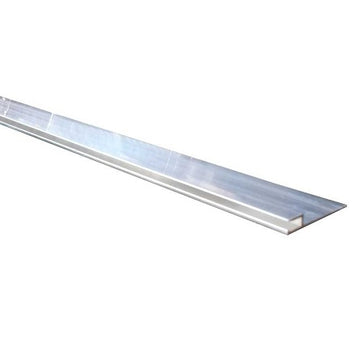 Profilé alu fixation Hung horizontal Pour liner de piscine